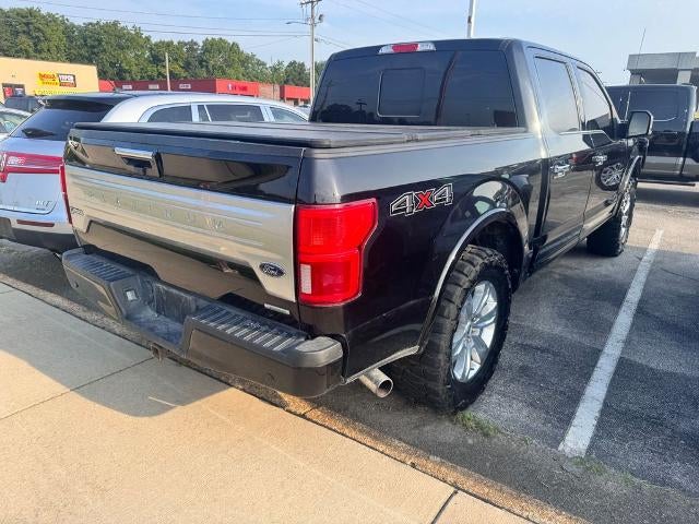 2019 Ford F-150 Platinum 4x4 SuperCrew Cab Styleside 5.5 ft. box 145 in. WB