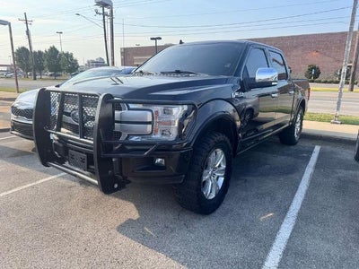 2019 Ford F-150 Platinum 4x4 SuperCrew Cab Styleside 5.5 ft. box 145 in. WB