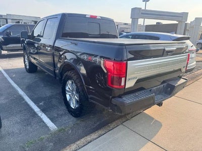 2019 Ford F-150 Platinum 4x4 SuperCrew Cab Styleside 5.5 ft. box 145 in. WB