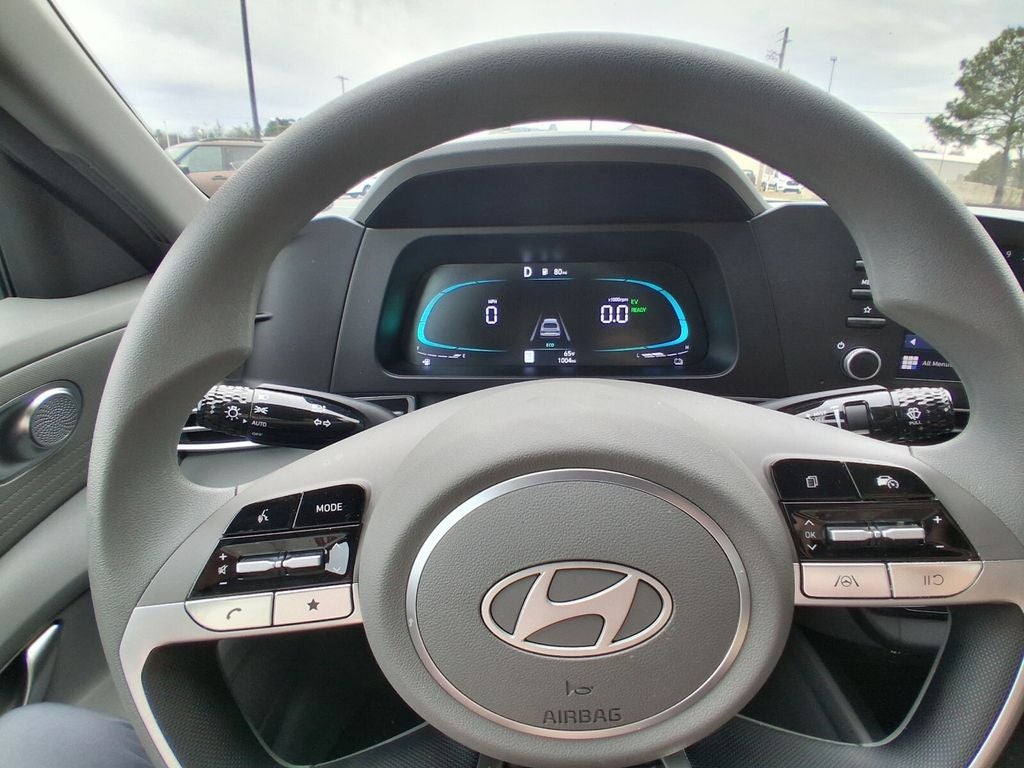 2025 Hyundai Elantra Hybrid Blue