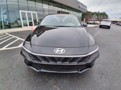 2025 Hyundai Elantra Hybrid Blue