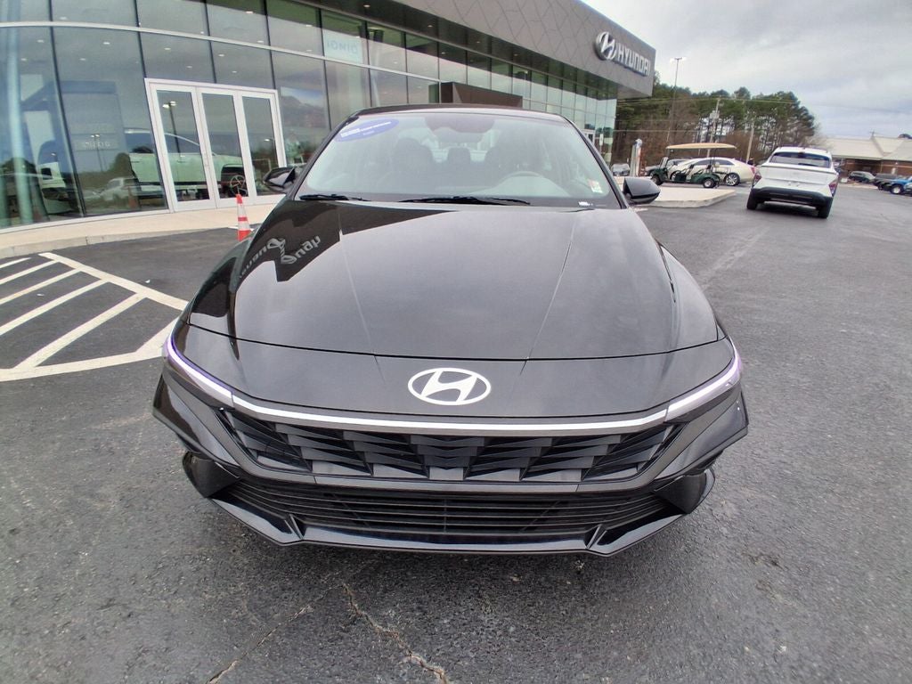 2025 Hyundai Elantra Hybrid Blue