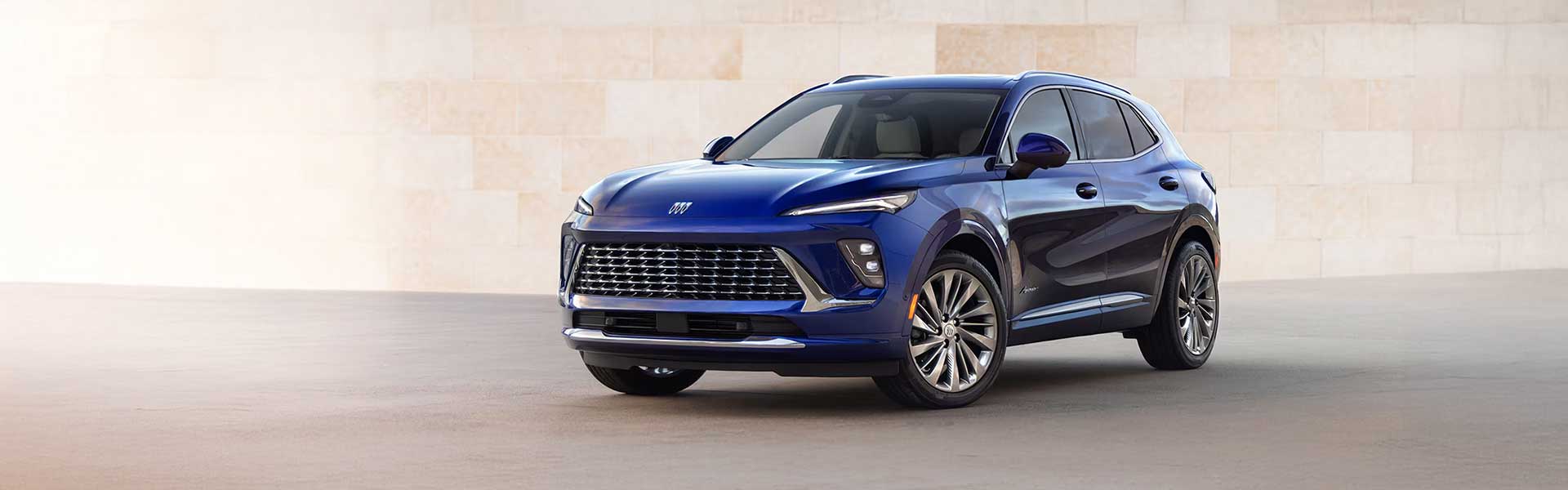 Buick Envision in blue with polished design