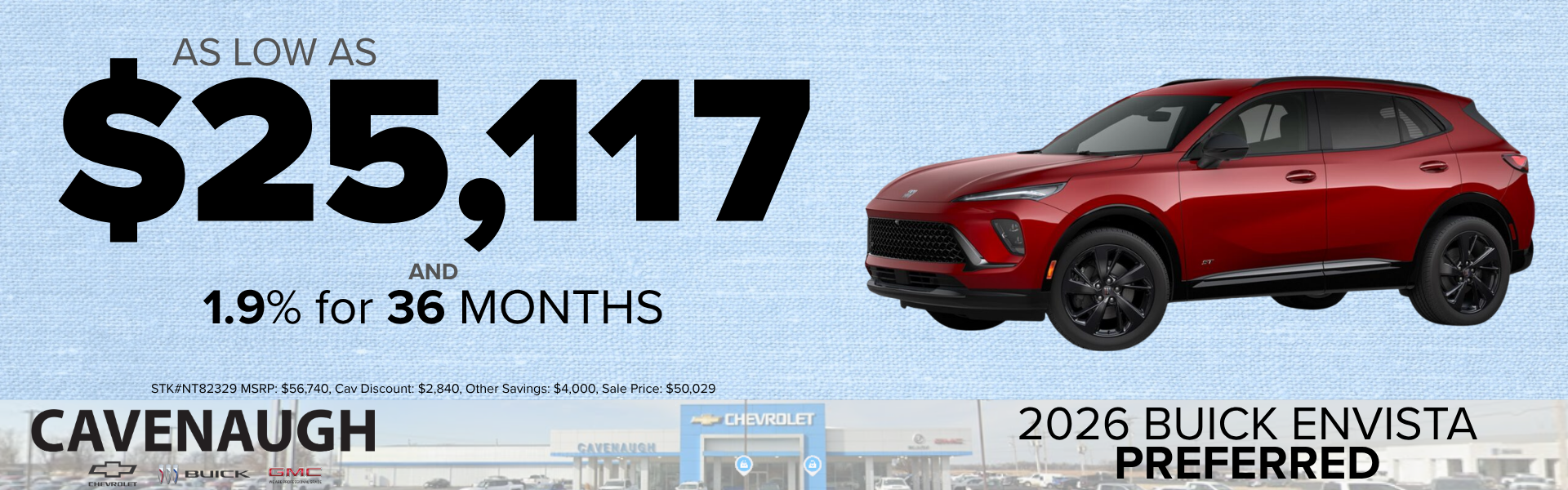 2026 BUICK ENVISTA PREFERRED